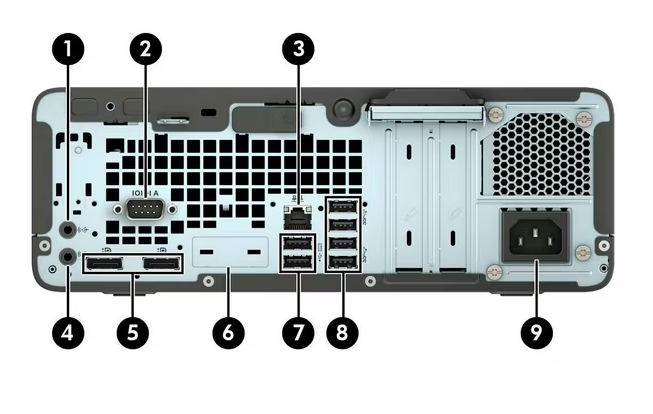 HP ProDesk 600 G5  i5-8° 8Gb Ram 256Gb Ssd  Reacondicionado Grado A