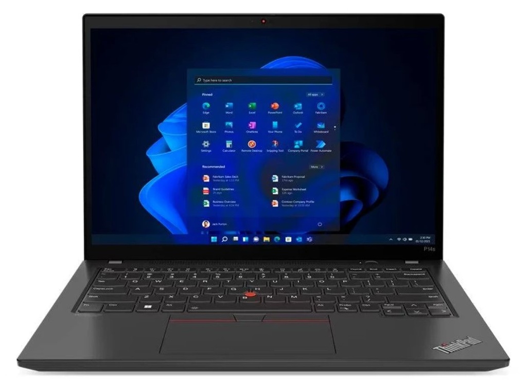 Notebook Lenovo Thinkpad P14s Gen3 - i7 1260P/16GB/SSD 1TB/NVIDIA T550 4GB/Reacodicionado 