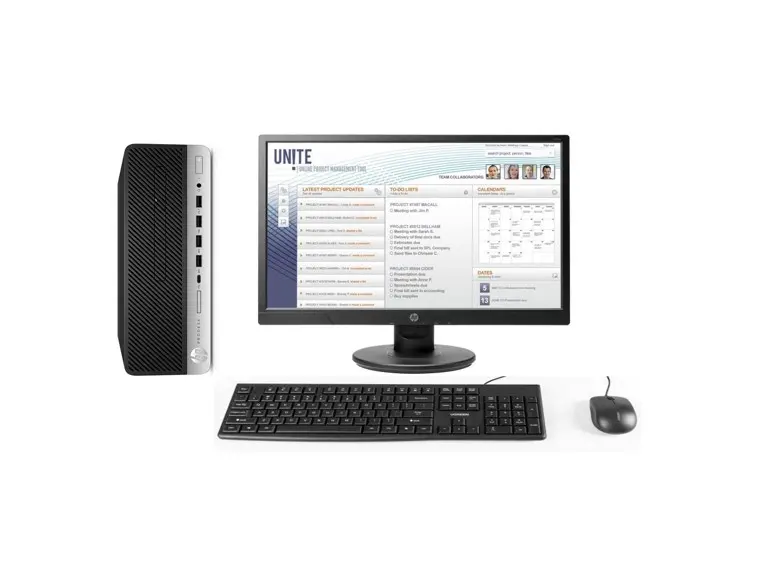 KIT Pc HP ProDesk 600 G4 SFF i5 8° 256 GB Ssd 8GB RAM+ MONITOR HP 21" REACONDICIONADO