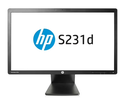 MONITOR HP S231D 23" FHD. Puertos: VGA,DISPLAYPORT,USB (Incluye cámara web)