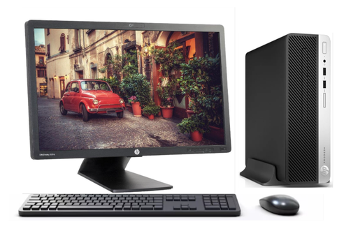 [000] KIT MONITOR HP 23" + PC 400 G5 i3 8° 8GB 256GB + teclado & Mouse Reacondicionado