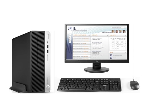 [000191-TW] KIT MONITOR HP 20,7" + PC 400 G5 i3 8° 8GB 256GB + teclado & Mouse Reacondicionado